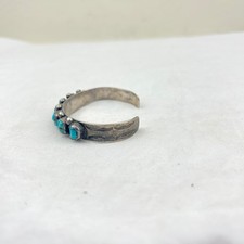 Antique Navajo Fred Harvey Bracelet - Additional view 4