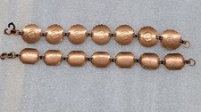 2 VTG Copper Southwestern Kokopelli Native American Bracelet Fred Harvey Era - Additional view 5