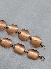 2 VTG Copper Southwestern Kokopelli Native American Bracelet Fred Harvey Era - Additional view 6
