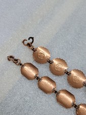 2 VTG Copper Southwestern Kokopelli Native American Bracelet Fred Harvey Era - Additional view 8