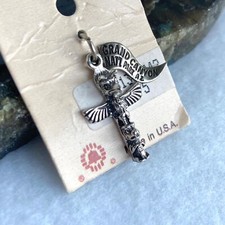 VTG Sterling Silver 925 Fred Harvey Southwest Native Style Totem Pole Grand Cany - Additional view 6