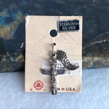 VTG Sterling Silver 925 Fred Harvey Southwest Native Style Totem Pole Grand Cany