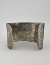 Vtg Navajo Fred Harvey Sterling Silver Stamped 1.75
