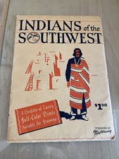 20 Prints Fred Harvey "INDIANS of the SOUTHWEST" Portfolio Navajo Hopi Arizona