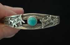 Vintage Fred Harvey Bracelet-Lovely Horse/Dog Design