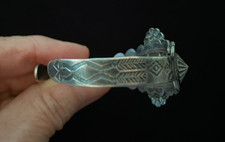 Vintage Fred Harvey Sterling Bracelet-Rare Design-Silver Arrow Mark - Additional view 3