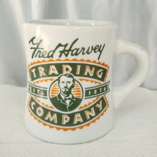 Fred Harvey Trading Company Chunky Diner Mug Thick Handle