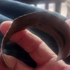 **OLD NATIVE AMERICAN NAVAJO FRED HARVEY ERA COPPER CUFF REALLY FINE!!*** - Additional view 5