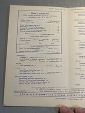 RARE Fred Harvey Bright Angel Lodge Coffee Shop Menu Grand Canyon Park AZ RR - Additional view 2