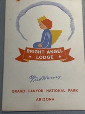 RARE Fred Harvey Bright Angel Lodge Coffee Shop Menu Grand Canyon Park AZ RR - Additional view 5
