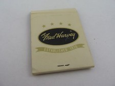Vintage Matchbook: Fred Harvey - Additional view 1