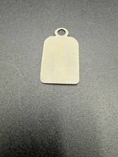 Harvey Era Vintage Tag Pendant Charm Sterling Silver Overlay Thunderbird - Additional view 3