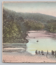Jerome MO Gasconade River On The St Louis-Texas Line of FRISCO RR Fred Harvey - Additional view 2