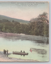 Jerome MO Gasconade River On The St Louis-Texas Line of FRISCO RR Fred Harvey - Additional view 3