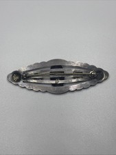 Vintage Navajo Old Pawn Sterling Silver Turquoise  Brooch- Fred Harvey? - Additional view 2