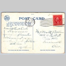 Postcard Hotel El Tovar Grand Canyon National Park Arizona Fred Harvey - Additional view 1