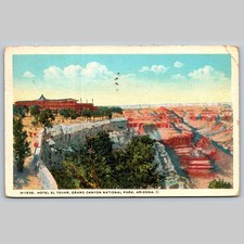 Postcard Hotel El Tovar Grand Canyon National Park Arizona Fred Harvey