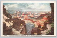 Vintage 1936 Fred Harvey Grand Canyon National Park Arizona AZ Postcard
