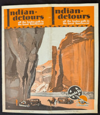 Indian-Detours Off The Beaten Path. Fred Harvey Tours in the Southwest May, 1935
