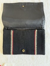 Vtg El Grandee Fred Harvey Chimayo wool woven clutch & accessories - Additional view 3