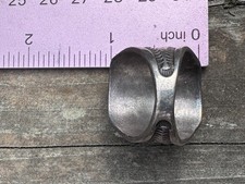 NATIVE AMERICAN NAVAJO TURQUOISE & STERLING FRED HARVEY ERA CHUNKY RING 21GRMS - Additional view 8
