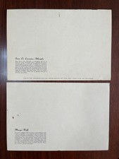 1947 Bright Angel Lodge Grand Canyon National Park Arizona  Fred Harvey Menus - Additional view 2
