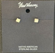 Fred Harvey Sterling Silver  Native American Set Earrings - Additional view 1