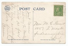 Varieties Of Arizona Cacti Fred Harvey Vintage Postcard with 1 Cent Stamp - Additional view 1