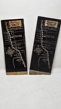 Vintage Matchbook Cover -2 x Fred Harvey Southwestern Hotels Restaurant LA FONDA - Additional view 2