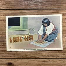 6 Vintage Postcards Fred Harvey Southwest Apache, Hopi Village Baking Bread - Additional view 2