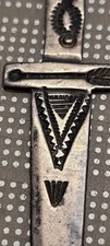 VTG Fred Harvey Era Navajo Native American Silver Letter Opener - Additional view 8