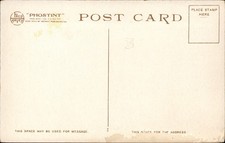 Santa Fe Train Rio Grande River Albuquerque NM Fred Harvey Phostint postcard d60 - Additional view 1
