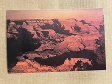 Postcard Arizona AZ Grand Canyon National Park Hopi Point Fred Harvey