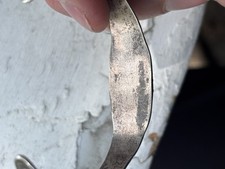 VINTAGE FRED HARVEY ERA Sterling Silver Turquoise GIANT ARROW Bracelet CUFF - Additional view 17