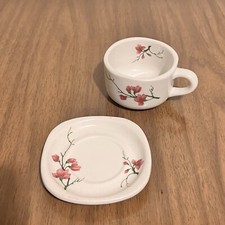 Syracuse China Berkeley Cup & Saucer – Fred Harvey Santa Fe Railroad 1965 - Additional view 5