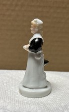 FRED HARVEY EARLY HARVEY GIRL Figurine Miniature Porcelain 3