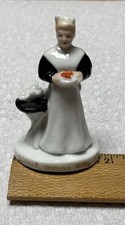 FRED HARVEY EARLY HARVEY GIRL Figurine Miniature Porcelain 3
