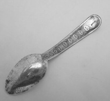 Vintage Harvey Navajo Sterling Silver Turquoise Small Baby Souvenir Spoon 26815 - Additional view 5