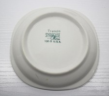 Trend Syracuse China Cup Saucer Bread Plate Pink Blossoms Restaurant Fred Harvey - Additional view 2