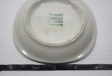 Trend Syracuse China Cup Saucer Bread Plate Pink Blossoms Restaurant Fred Harvey - Additional view 3