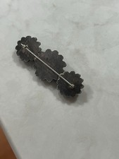 Vintage Fred Harvey Era Satellite Orb Sterling Silver Turquoise Pin Brooch 925 - Additional view 7