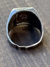 FRED HARVEY Vintage Bell Trading Post Rare Turquoise Ring 1940s-1960s Navajo - Additional view 11