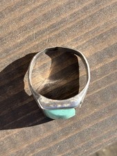FRED HARVEY Vintage Bell Trading Post Rare Turquoise Ring 1940s-1960s Navajo - Additional view 9