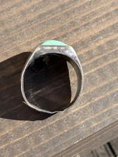 FRED HARVEY Vintage Bell Trading Post Rare Turquoise Ring 1940s-1960s Navajo - Additional view 10