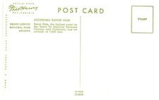 Vtg Postcard 1953 Fred Harvey Santa Fe Streamliner Train Raton Pass Landsca-I2-8 - Additional view 1