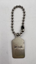 Vintage Thunderbird Sterling Silver Dog Tag Charm Fred Harvey Era - Additional view 2