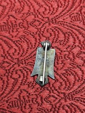 Fred Harvey Era Sterling Thunderbird Tiny Pin Silver Native Southwest 3/4 Inch - Additional view 1