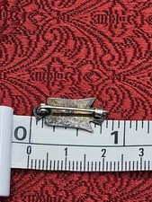 Fred Harvey Era Sterling Thunderbird Tiny Pin Silver Native Southwest 3/4 Inch - Additional view 5