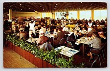 c1950s~Chicago IL~Top-of-the-Tollway~Restaurant~Fred Harvey~Vintage Postcard
