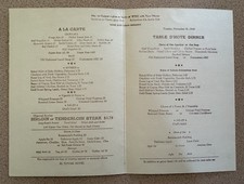 Rare 1948 FRED HARVEY RESTAURANT At The EL TOVAR HOTEL In Hollywood California - Additional view 1